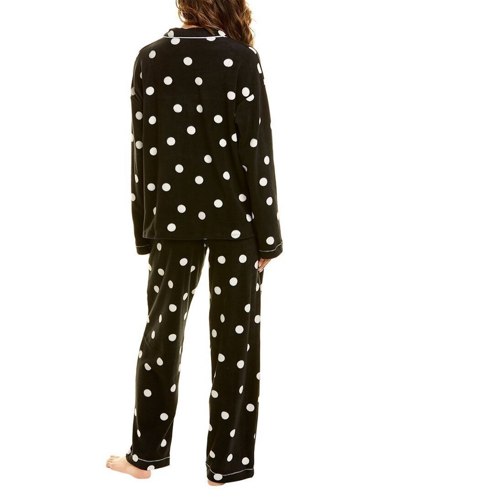 DKNY 2pc Fleece Top & Pant Set - Picture 2 of 4